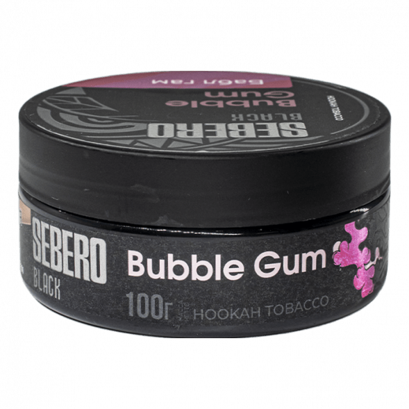 Табак Sebero Black - Bubble Gum (Бабл Гам, 100 грамм) купить в Волгограде