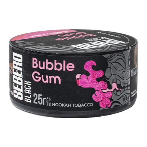 Табак Sebero Black - Bubble Gum (Бабл Гам, 25 грамм) купить в Волгограде
