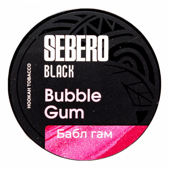 Табак Sebero Black - Bubble Gum (Бабл Гам, 25 грамм) купить в Волгограде