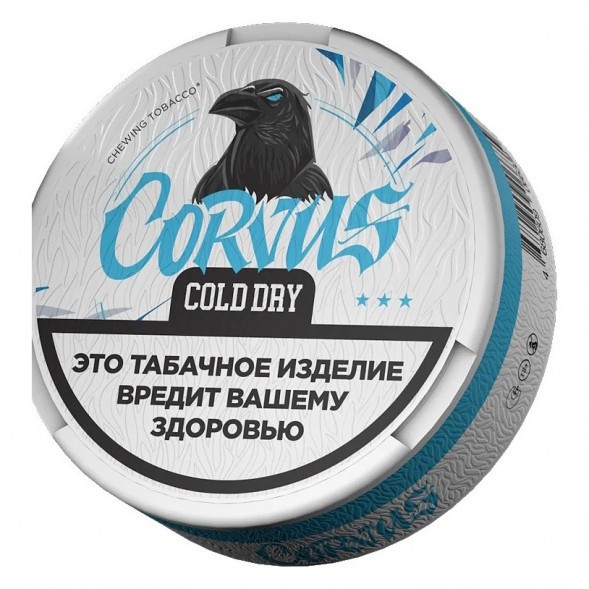 Табак жевательный CORVUS - Cold Dry MEDIUM (13 грамм) купить в Волгограде