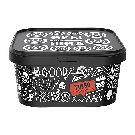 Табак Хулиган - Turbo (Арбузно-Дынная Жвачка, 200 грамм) купить в Волгограде