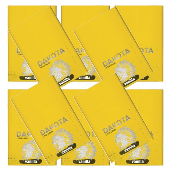 Сигариллы Dakota - Vanilla (блок 10 пачек) купить в Волгограде