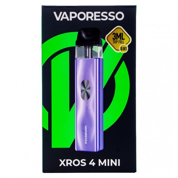 Электронная сигарета Vaporesso XROS 4 Mini - Ice Purple (Фиолетовый Лёд) купить в Волгограде