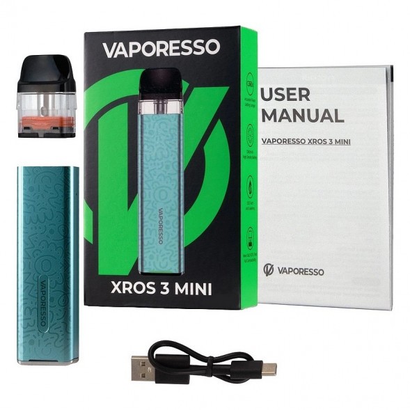 Электронная сигарета Vaporesso XROS 3 Mini - Aqua Green купить в Волгограде