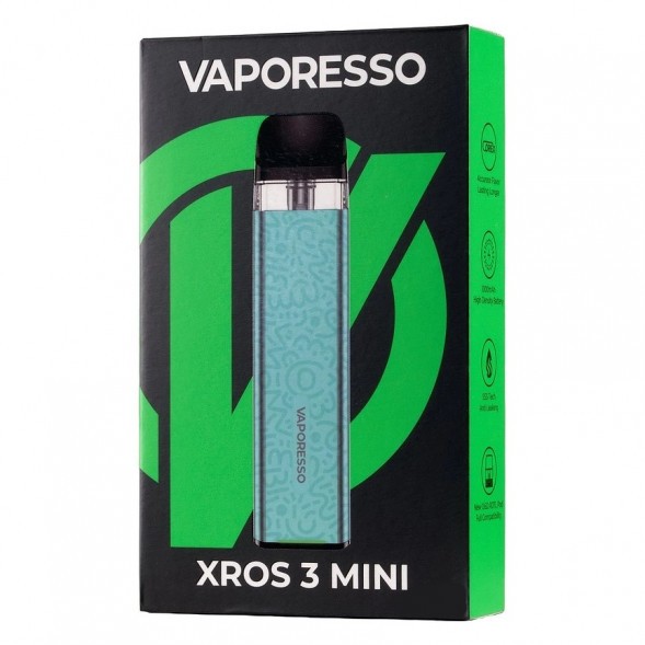 Электронная сигарета Vaporesso XROS 3 Mini - Aqua Green купить в Волгограде