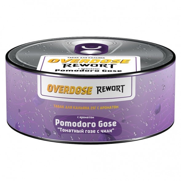 Табак Overdose - Pomodoro Gose (Томатный Гозе с Чили, 25 грамм) купить в Волгограде