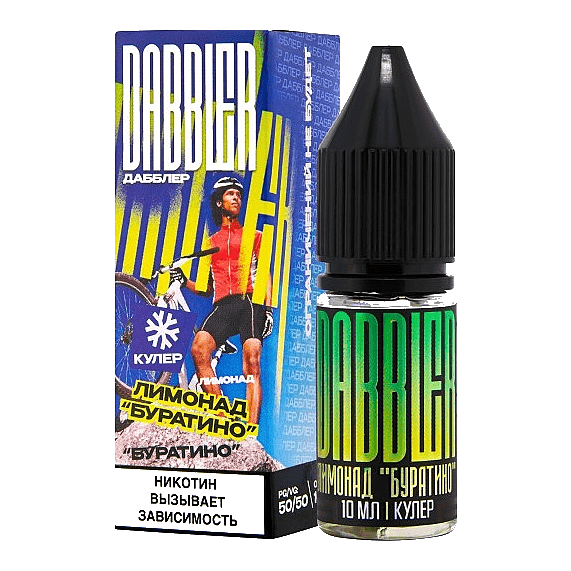 Жидкость Dabbler Salt - Лимонад &quot;Буратино&quot; (10 мл, 2 мг) купить в Волгограде