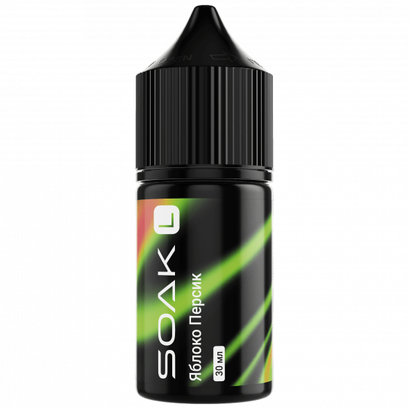 Жидкость SOAK L30 - Apple Peach Bonbon (Яблоко Персик, 30 мл, 2 мг) купить в Волгограде