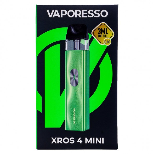 Электронная сигарета Vaporesso XROS 4 Mini - Ice Green (Зелёный Лёд) купить в Волгограде