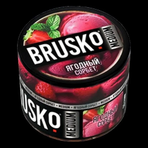 Смесь Brusko Zero - Ягодный Сорбет (50 грамм) купить в Волгограде