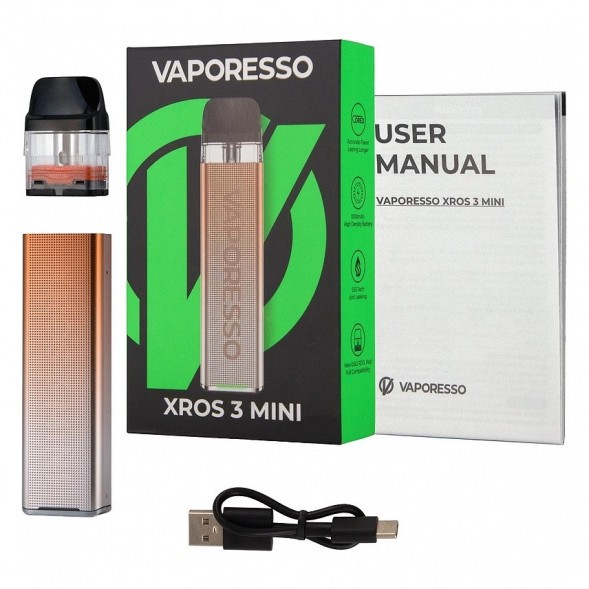 Электронная сигарета Vaporesso XROS 3 Mini - Phantom Gold купить в Волгограде