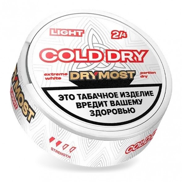 Табак жевательный DryMost - Cold Dry Light (12 грамм) купить в Волгограде