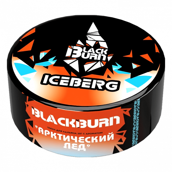 Табак BlackBurn - Iceberg (Арктический Лёд, 25 грамм) купить в Волгограде