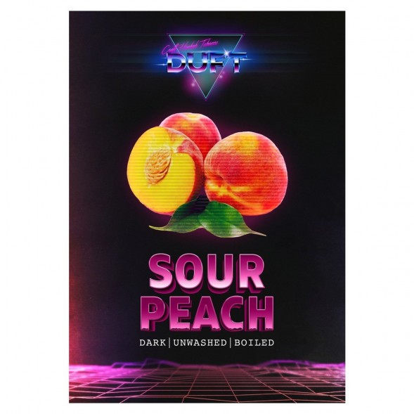 Табак Duft - Sour Peach (Кислый Персик, 80 грамм) купить в Волгограде