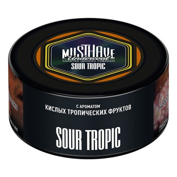 Табак Must Have - Sour Tropic (Кислые Тропические Фрукты, 25 грамм) купить в Волгограде