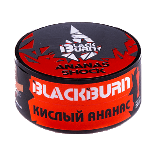 Табак BlackBurn - Ananas Shock (Кислый Ананас, 25 грамм) купить в Волгограде