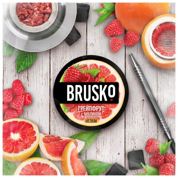 Смесь Brusko Medium - Грейпфрут с Малиной (50 грамм) купить в Волгограде