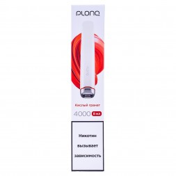 PLONQ PLUS PRO - Кислый Гранат (Sour Pomegranate, 4000 затяжек)