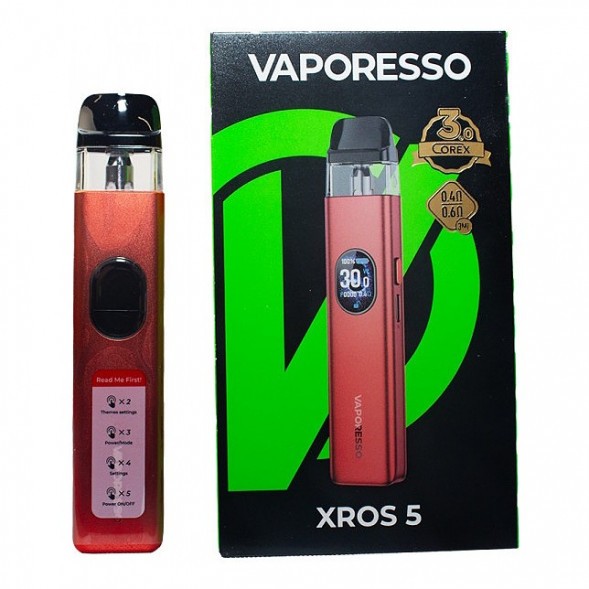 Электронная сигарета Vaporesso XROS 5 - Coral Red купить в Волгограде