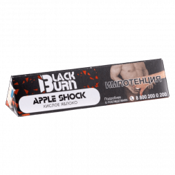 Табак BlackBurn - Apple Shock (Кислое Яблоко, 25 грамм)
