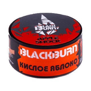 Табак BlackBurn - Apple Shock (Кислое Яблоко, 25 грамм) купить в Волгограде