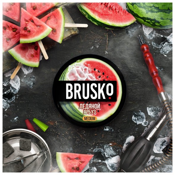 Смесь Brusko Medium - Ледяной Арбуз (50 грамм) купить в Волгограде
