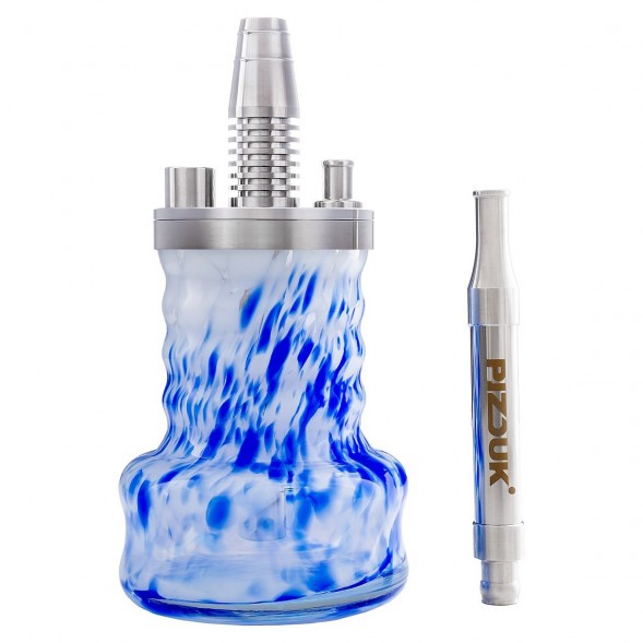 Кальян Pizduk PRO - Black-Bag (Бело-Синяя Колба) купить в Волгограде