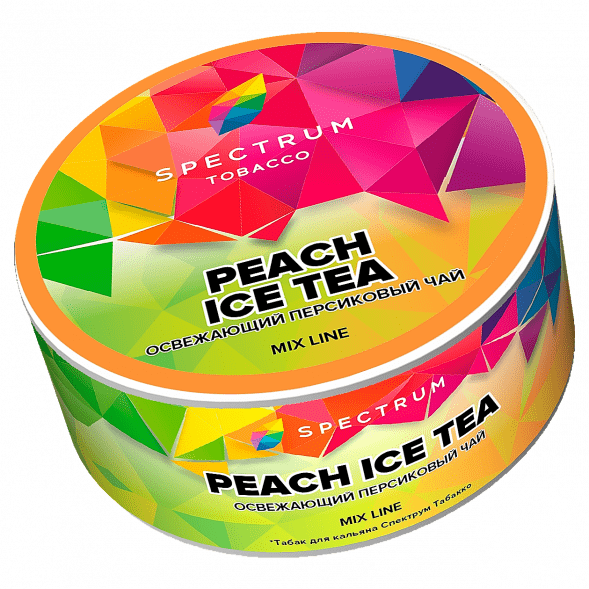 Табак Spectrum Mix Line - Peach Ice Tea (Освежающий Персиковый Чай, 25 грамм) купить в Волгограде