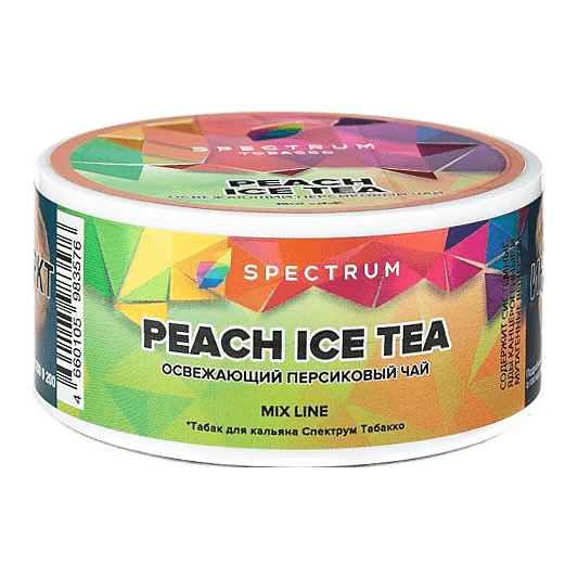 Табак Spectrum Mix Line - Peach Ice Tea (Освежающий Персиковый Чай, 25 грамм) купить в Волгограде