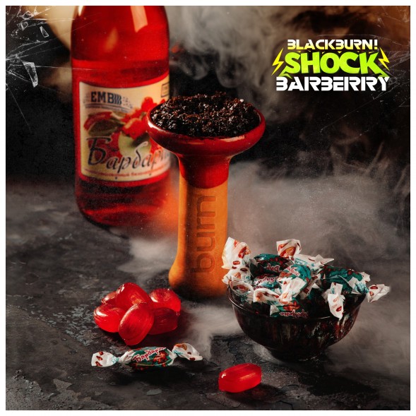 Табак BlackBurn - Barberry Shock (Кислый Барбарис, 25 грамм) купить в Волгограде