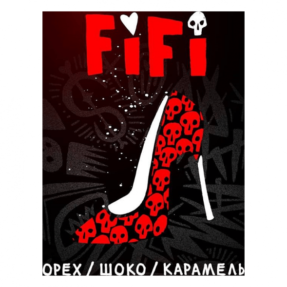 Табак Хулиган - Fifi (Орех с Шоколадом и Карамелью, 25 грамм) купить в Волгограде