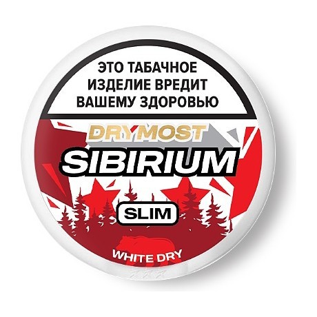 Табак жевательный DryMost - Sibirium Slim (12 грамм) купить в Волгограде
