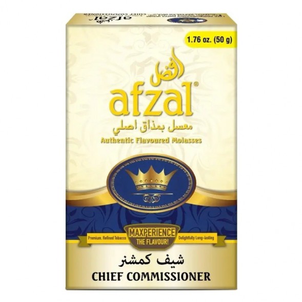 Табак Afzal - Chief Commissioner (Чиф Комиссионер, 40 грамм) купить в Волгограде