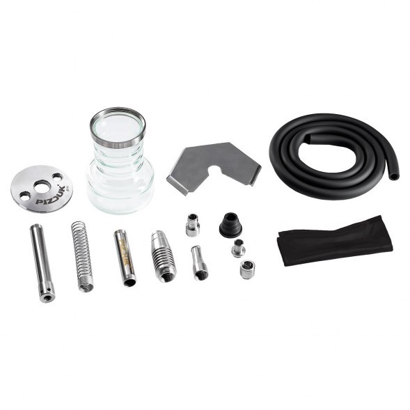 Кальян Pizduk PRO - Black-Bag (Прозрачная Колба) купить в Волгограде