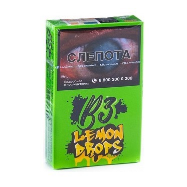 Табак B3 - Lemon Drops (Лимонные Леденцы, 50 грамм) купить в Волгограде