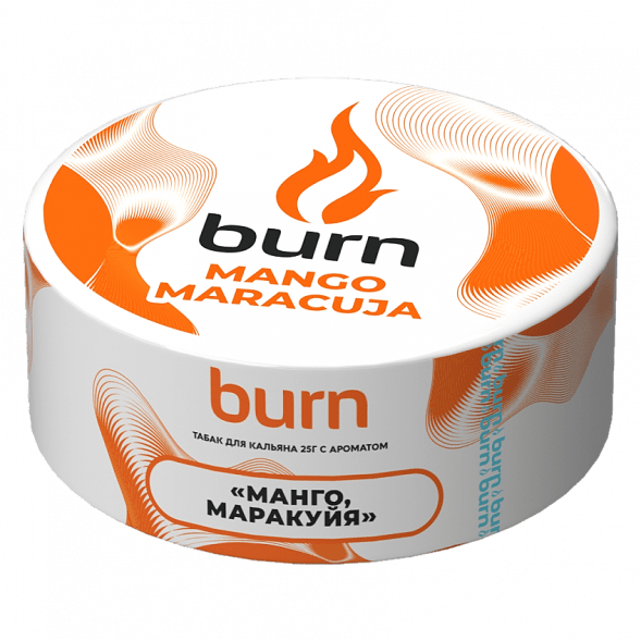 Табак Burn - Mango-Maracuja (Манго и Маракуйя, 25 грамм) купить в Волгограде