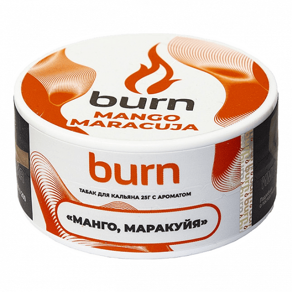 Табак Burn - Mango-Maracuja (Манго и Маракуйя, 25 грамм) купить в Волгограде