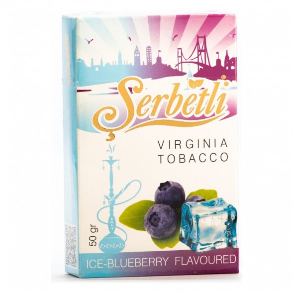 Табак Serbetli - Ice Blueberry (Голубика со Льдом, 50 грамм, Акциз) купить в Волгограде
