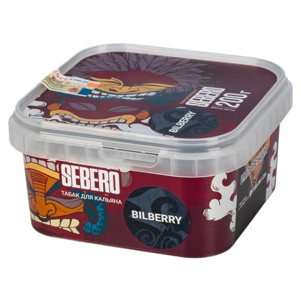 Табак Sebero - Bilberry (Черника, 200 грамм) купить в Волгограде
