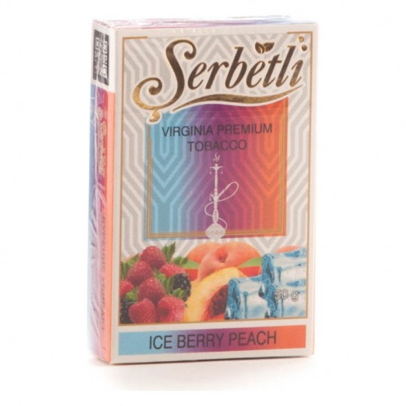 Табак Serbetli - Ice Berry Peach (Персик Ягоды со Льдом, 50 грамм, Акциз) купить в Волгограде
