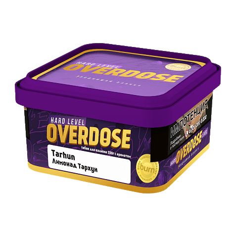 Табак Overdose - Tarhun (Лимонад Тархун, 200 грамм) купить в Волгограде