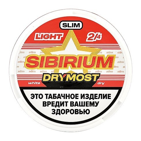 Табак жевательный DryMost - Sibirium Light Slim (12 грамм) купить в Волгограде