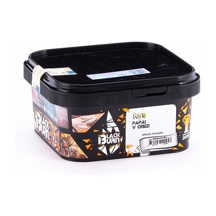 Табак BlackBurn - Papaya v Obed (Яркая Папайя, 200 грамм) купить в Волгограде