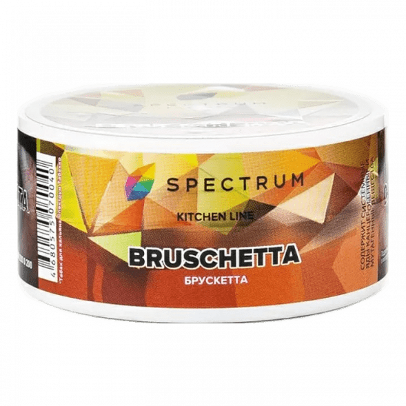 Табак Spectrum Kitchen Line - Bruschetta (Брускетта, 25 грамм) купить в Волгограде