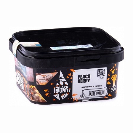 Табак BlackBurn - Peachberry (Земляника и Персик, 200 грамм) купить в Волгограде
