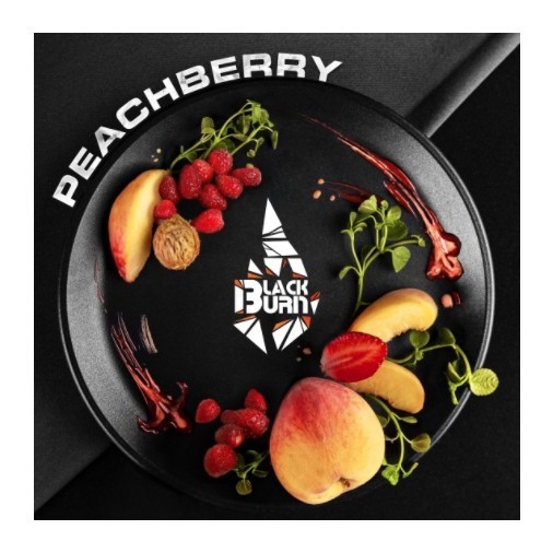 Табак BlackBurn - Peachberry (Земляника и Персик, 200 грамм) купить в Волгограде
