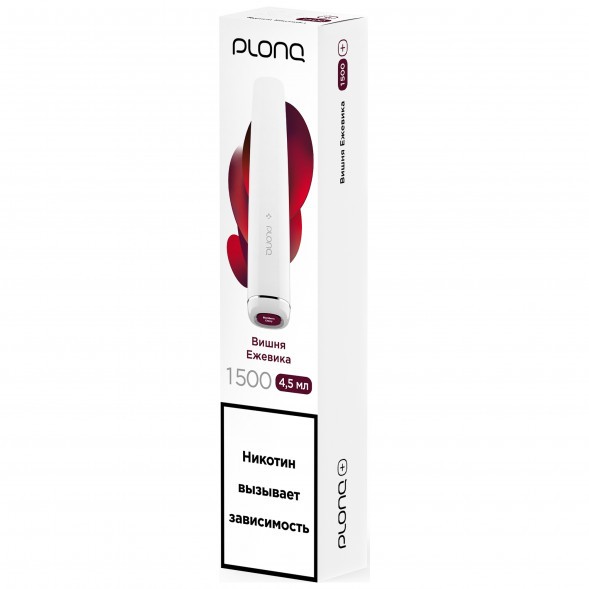 PLONQ PLUS - Вишня Ежевика (1500 затяжек) купить в Волгограде