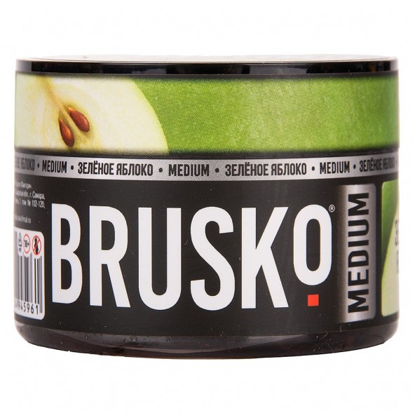 Смесь Brusko Zero - Зелёное Яблоко (50 грамм) купить в Волгограде