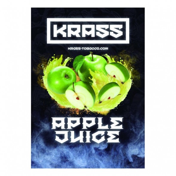 Табак Krass Black - Apple Juice (Яблочный Сок, 100 грамм) купить в Волгограде