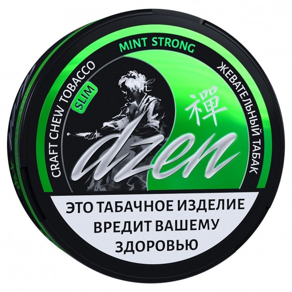 Табак жевательный DZEN Strong - Mint Slim (Мята) купить в Волгограде